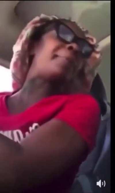 Not paying attention on the road