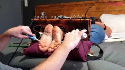 Tickled to hell with a pen 🖊