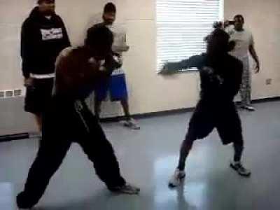 Knocked out face down