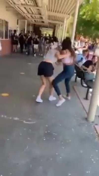 Those kicks tho.....She got hands