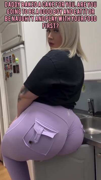 Don't you want to put the icing on daddy's cake?