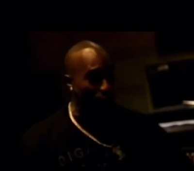 Rare Studio footage of Tupac