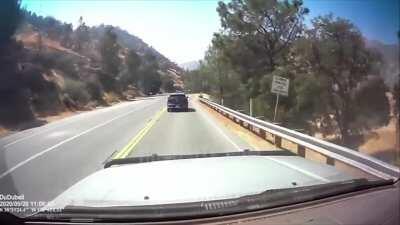 Driver causes head on collision after crossing double yellow line in Bakersfield, CA