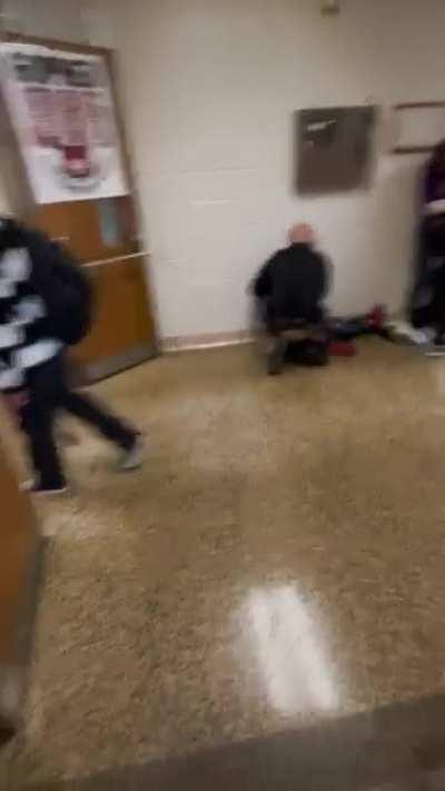 had to get bro to flick up mid fight