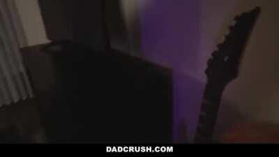 Dadcrush - Bff Holds Her Hair While She Deepthroats Her Stepdaddy