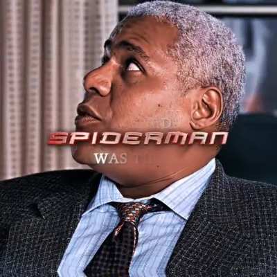 I heard Spider-man was there 🤨