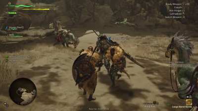 He was challenged and so he did