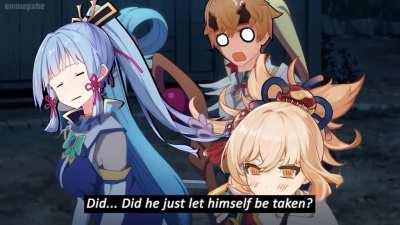 Aether Lets Raiden Take Him