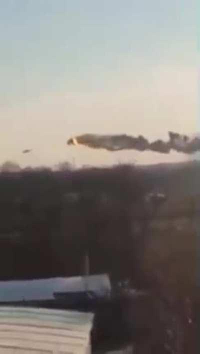 Russian helicopter down