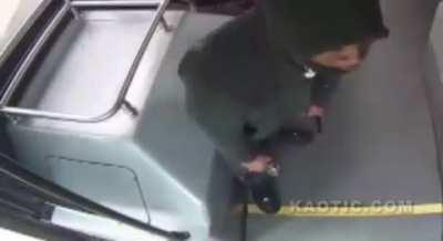 Gunman picks the wrong bus driver to mess with