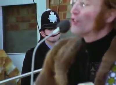 Today in 1969, The Beatles performed their legendary rooftop concert on the roof of the Apple Corps building in London. They played for 42 minutes before being stopped by the police. It was John, Paul, George, and Ringo’s final public performance as “The 