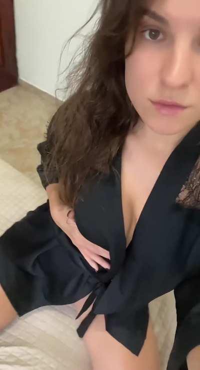 This is the last thing you are going to see before I rub my perky tits all over your face until I cum