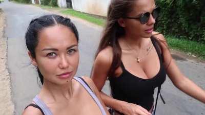 Viki odintcova casual jiggles