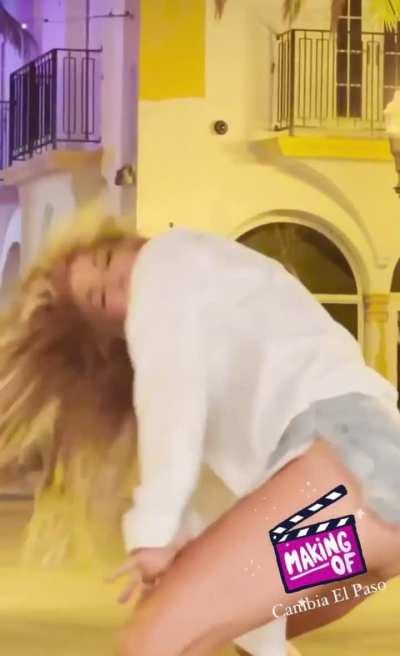 BTS for “Cambia El Paso” | IG story 7/7/24