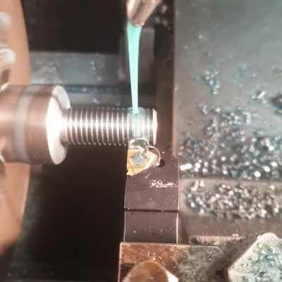 Here's a little thread cutting for you.