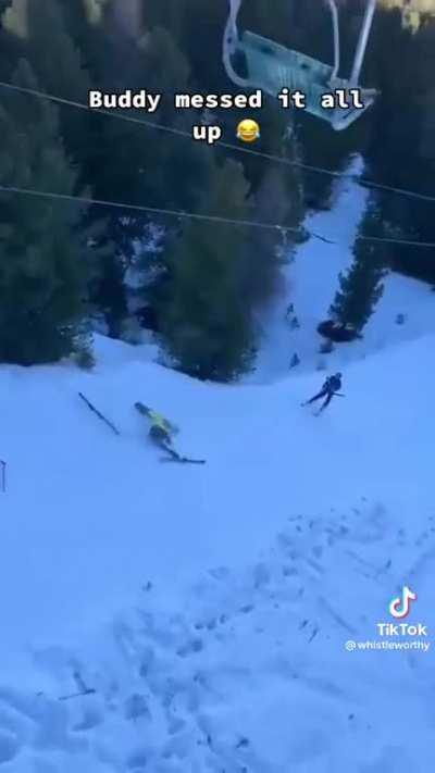 Sucks more for the people below