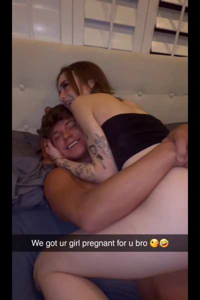Hot big cock impregnates GF