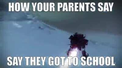 Legend says they had to step into a war with the Cabal on Mars on the way back home.