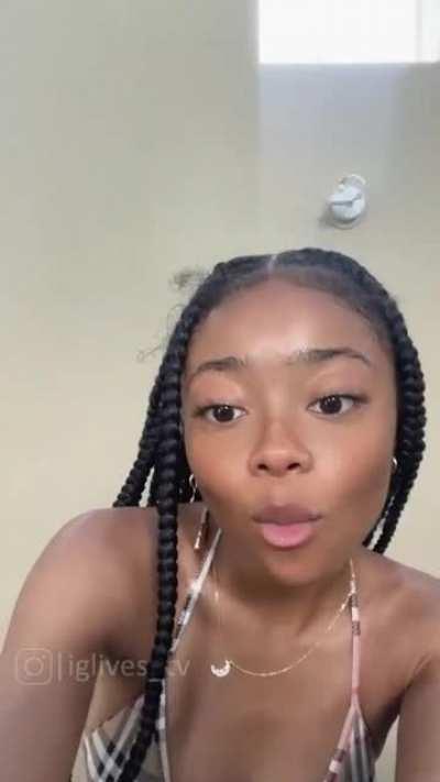 Skai Jackson | Instagram Live Stream | 12 July 2021