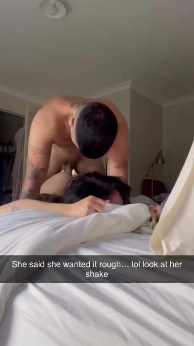 Step bro left sis shaking