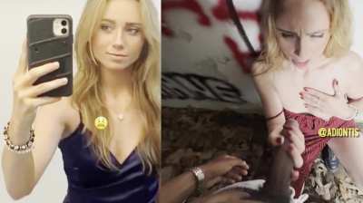 My tinder date sucked my dick