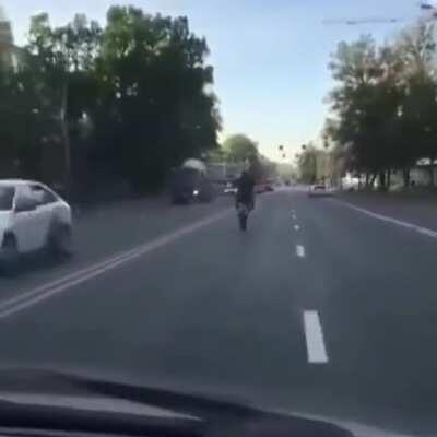 Does it count if it’s a motorcycle?