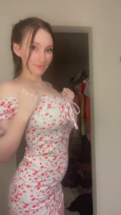 In my little sundress!