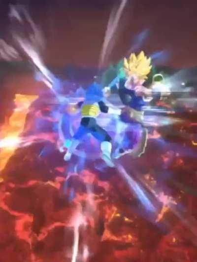 LF Goku and Vegeta duo trailer reveal but I memed it