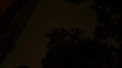 Night rains in Texas