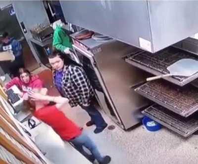 Angered the pizza gods