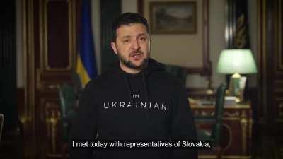 President Zelensky's Latest Address. 08/12/22. Duration 3m05. English Subtitles.