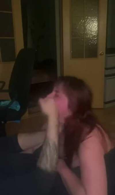 Mostly slapping but some punches