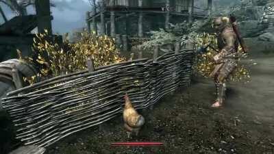 That chicken must have done something reaally bad.