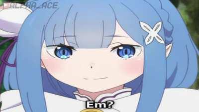 Rem looking a bit different!