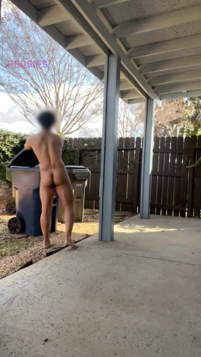 I try to do everything I possibly can naked