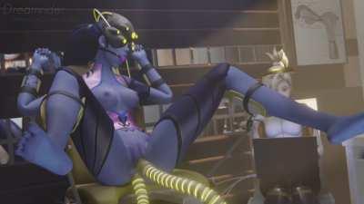 Mercy experiments on Widowmaker (Dreamrider, Evilaudio)