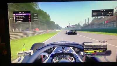 Lesson 1: How to overtake someone in Monza Turn 1?