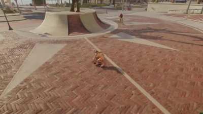 Grinding the fire breath!