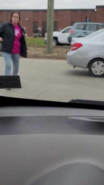 cutting line at the air pump!