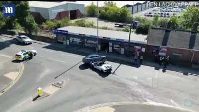 Lamborghini gets run over