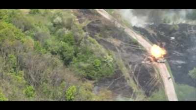 Do you remember destroyed T-90M? In the battles for Stary Saltiv, the pathetic Russian tank T-90M 