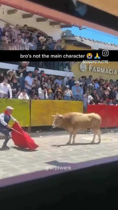 Thought he was the main character