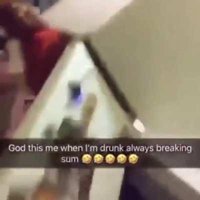 should’ve never let unc drink