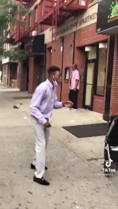 He makes this front flip look effortless