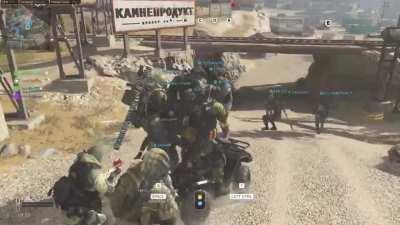 ♫Just the boys and I heading to the front line♫