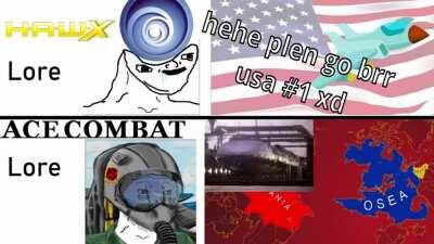 the lore of the ace combat world, hereby referred to as the Strangereal universe, begins with the birth of the universe as a whole...