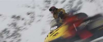 xXx (2002) - Vincent Diesel Goes Avalanche Snowboarding