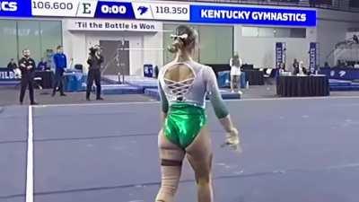 Mickayla Stuckey: Eastern Michigan university gymnastics 🤸‍♀️ 🤍💚🦅