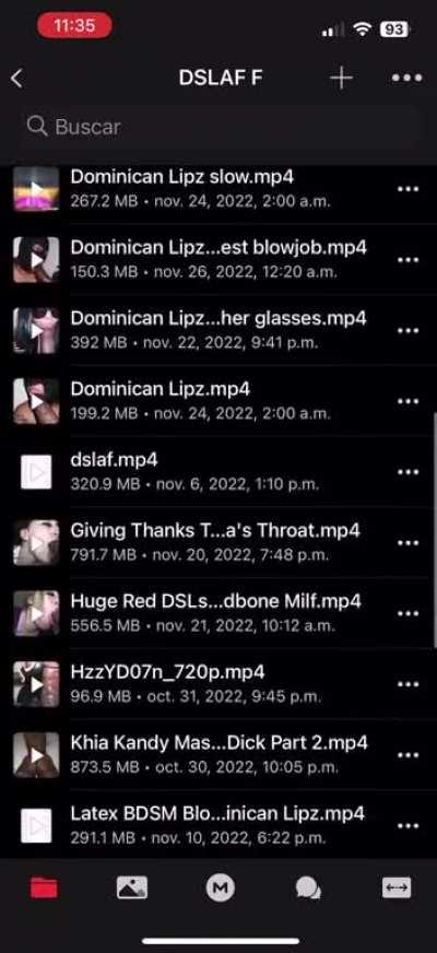 DSLAF folder with more than 930 videos updated every week with new videos. IF YOU ARE INTERESTED IN BUYING, WRITE ME!!ðð