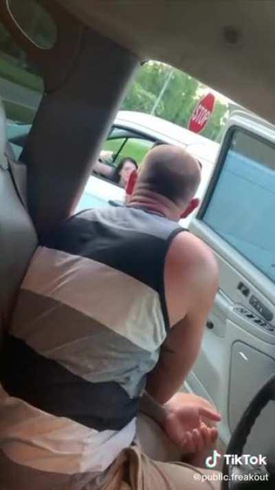 This lady (from California, apparently) was caught ripping down Trump signs